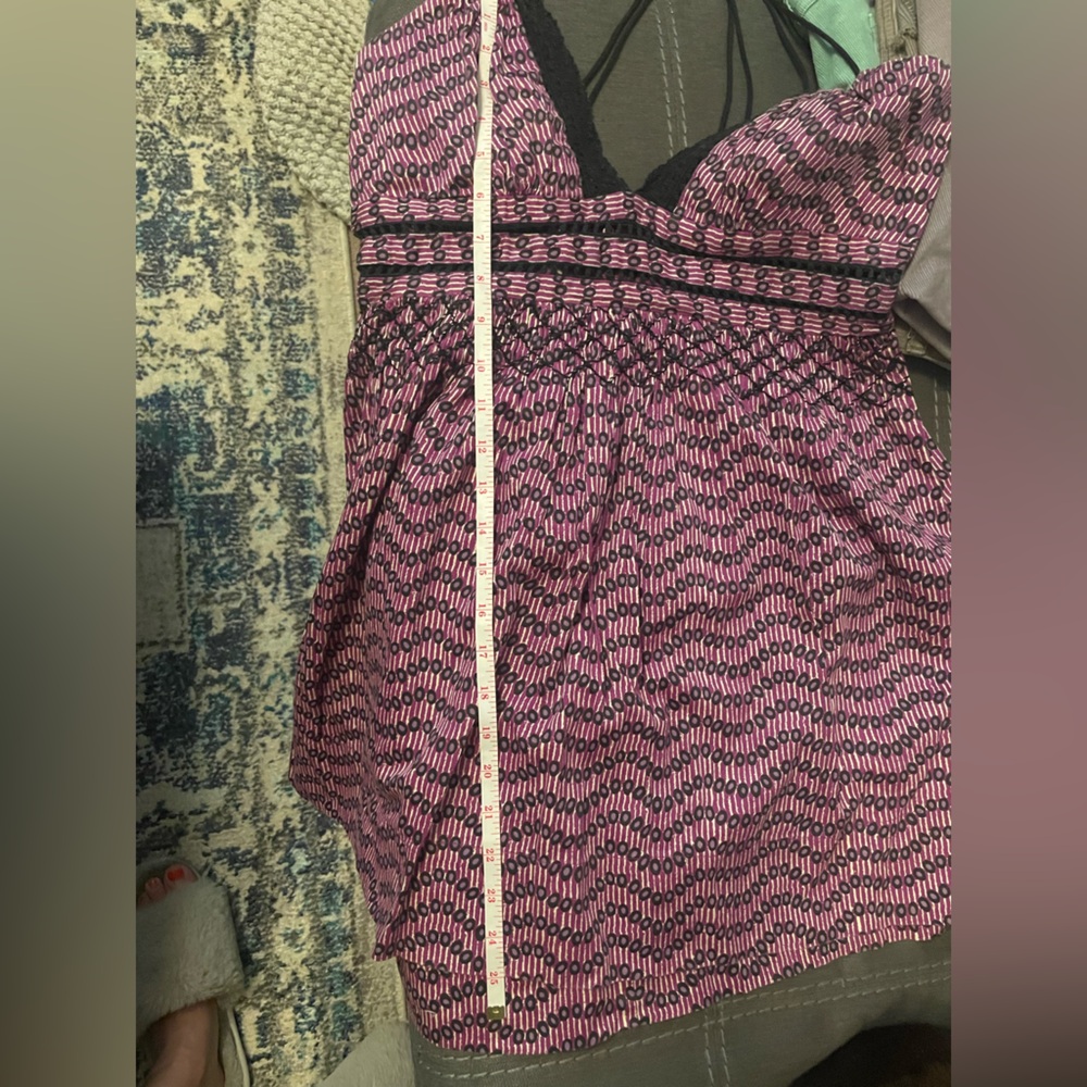 Plenty by Tracy Reese- Anthropologie Purple Dot Dress- Size 10 - Picture 3 of 8